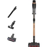 Shark Stratos Snoerloze Steelstofzuiger, PowerFins Plus, 60 Min. Gebruiksduur, Anti Hair Wrap & CleanSense IQ Stofzuiger met Auto-Set, Huisdier-, Spleet- en Multi-Oppervlakmondstuk, IZ400EUTBK