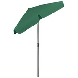vidaXL Strandparasol 180x120 cm groen