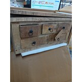 vidaXL Salontafel 70x70x40 cm ruw mangohout
