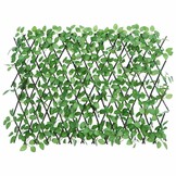 vidaXL Kunstplant klimop op latwerk 5 st uittrekbaar 180x60 cm groen