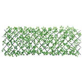 vidaXL Kunstplant klimop op latwerk 5 st uittrekbaar 180x60 cm groen