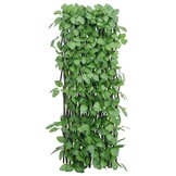 vidaXL Kunstplant klimop op latwerk 5 st uittrekbaar 180x60 cm groen