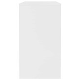 vidaXL Bureau 90x40x72 cm bewerkt hout wit