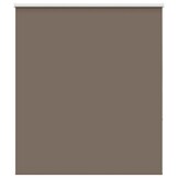 vidaXL Rolgordijn verduisterend koffie 135x175 cm stofbreedte 131,6 cm