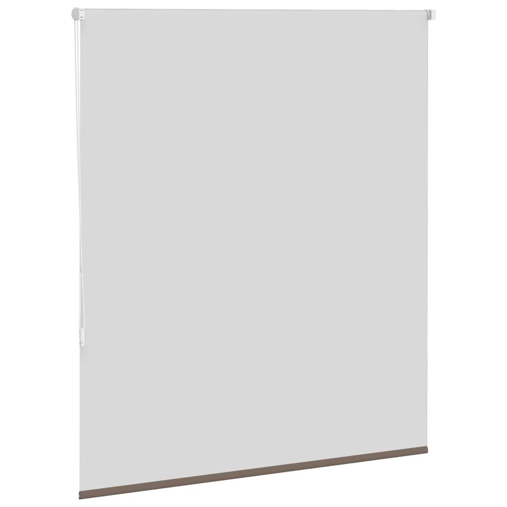 vidaXL Rolgordijn verduisterend koffie 135x175 cm stofbreedte 131,6 cm