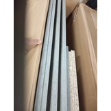 vidaXL Salontafel 75x75x38 cm bewerkt hout betongrijs