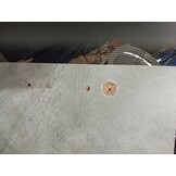 vidaXL Salontafel 75x75x38 cm bewerkt hout betongrijs