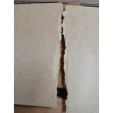 vidaXL Rolling Kast 34 x 39 x 93,5 cm Massief Vurenhout Honingbruin