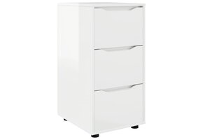 VidaXL Opbergkast Hoogglans Wit - 40 x 48 x 81 cm (54% Korting)