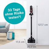 Bosch Unlimited ProPower Serie 8 Steelstofzuiger - Draadloos - Zwart/Rood