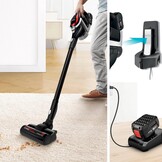 Bosch Unlimited ProPower Serie 8 Steelstofzuiger - Draadloos - Zwart/Rood