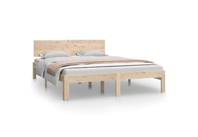 Massief Grenenhouten Bedframe 140x200 cm - 34% Korting