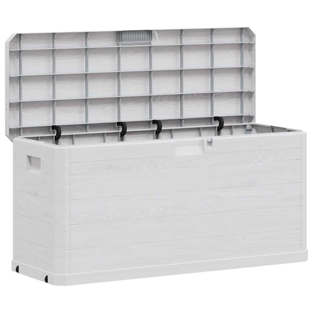 vidaXL Tuinbox 280 L lichtgrijs