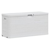 vidaXL Tuinbox 280 L lichtgrijs