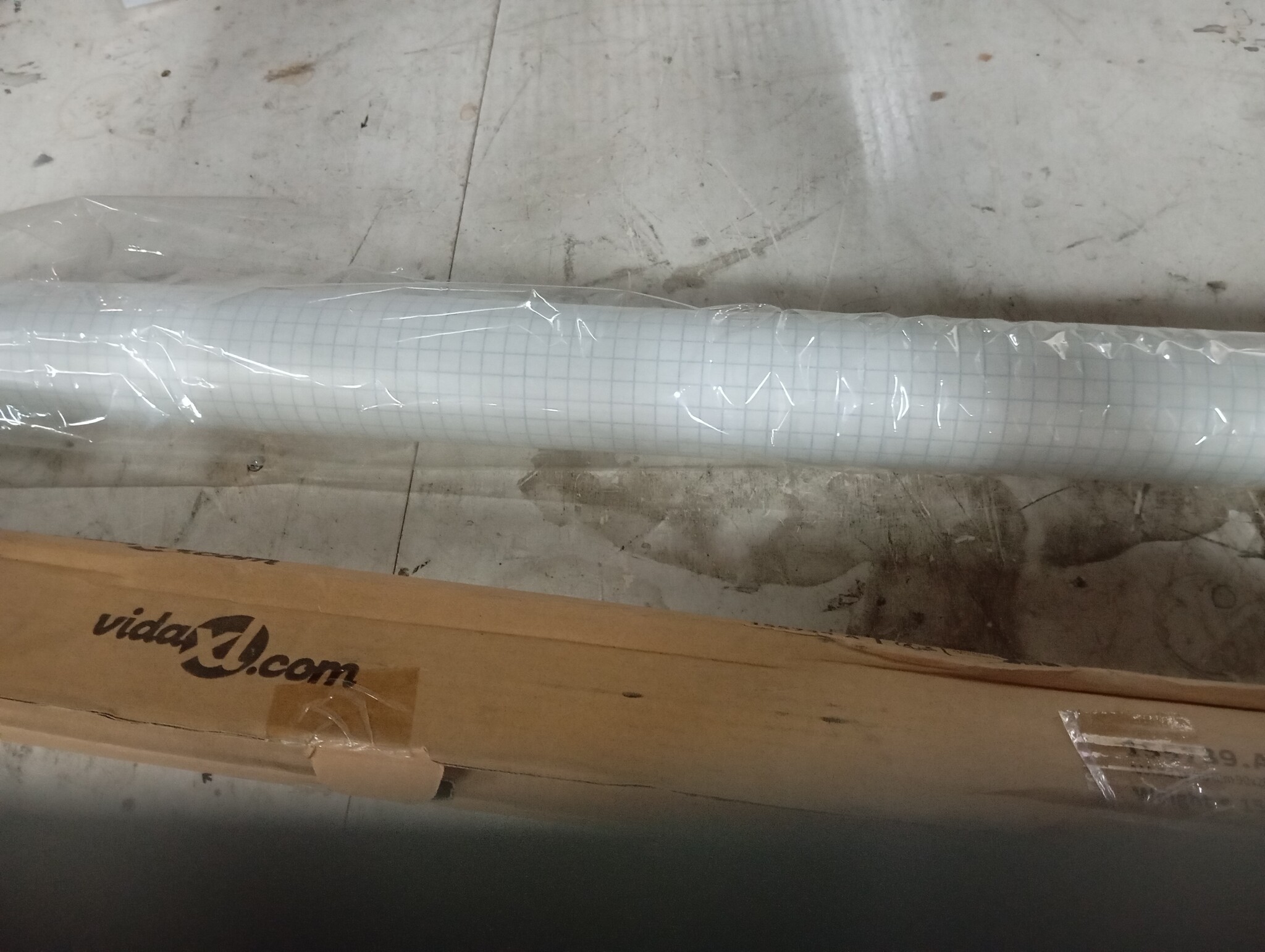vidaXL Privacyfolie mat melkglas zelfklevend 0,9x20 m