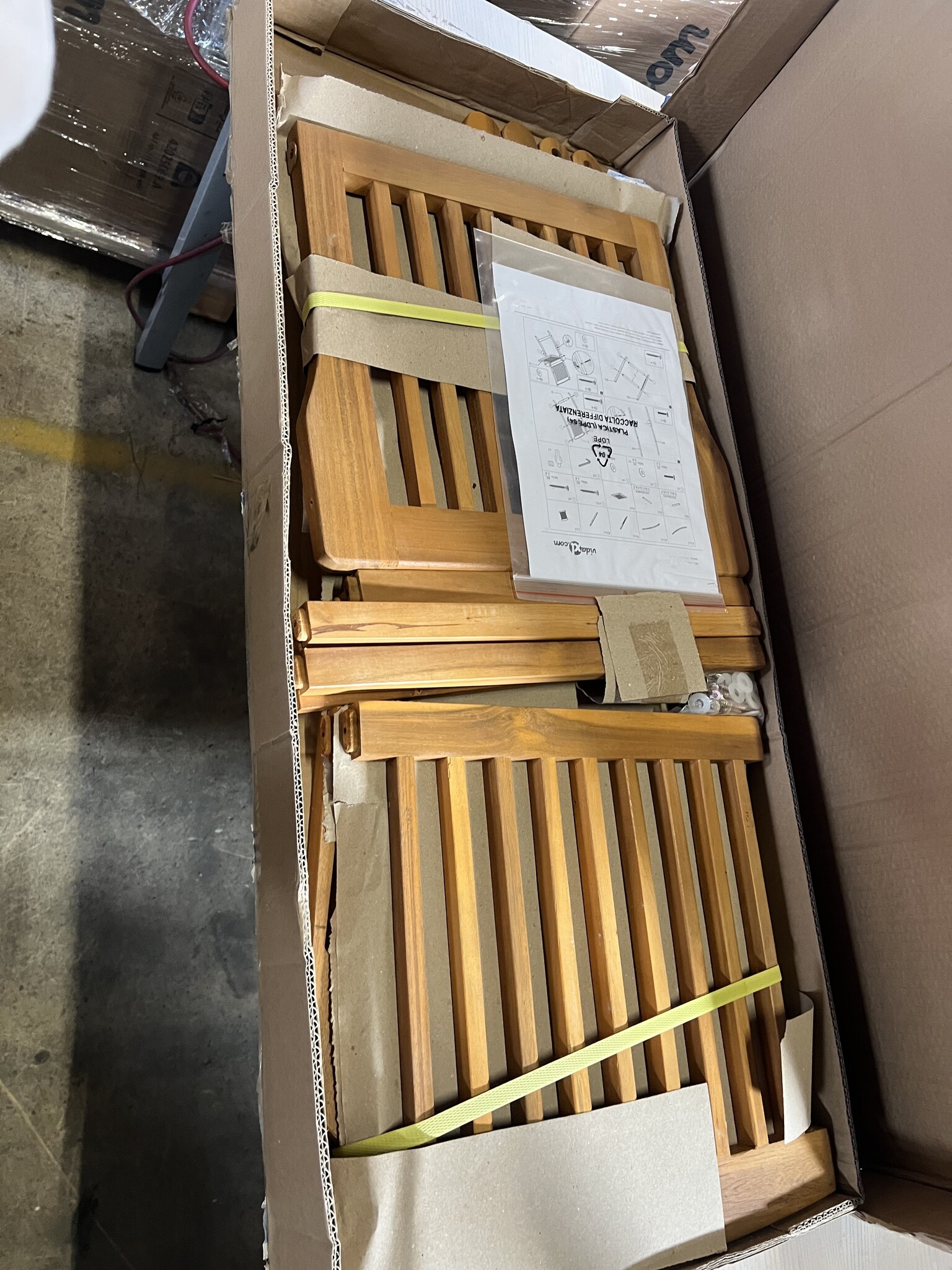 vidaXL Tuinstoelen 2 st inklapbaar massief acaciahout