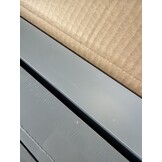 vidaXL Wandschappen zwevend 4 st 90x23,5x3,8 cm MDF grijs