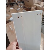 vidaXL CD kast Wit 52 x 17.5 x 103 cm Massief grenenhout