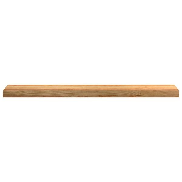 vidaXL Vensterbanken 2 st 100x15x2 cm massief eikenhout lichtbruin
