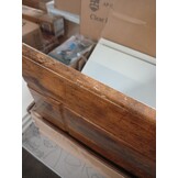 vidaXL Keukenbovenkast Lucca bewerkt hout gerookt eikenkleurig