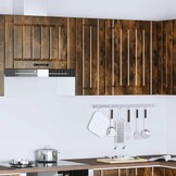 vidaXL Keukenbovenkast Lucca bewerkt hout gerookt eikenkleurig