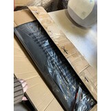vidaXL Springmat voor 12 feet/3,66 m ronde trampoline stof zwart