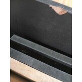 vidaXL Wastafelkast 62x34x58 cm massief ruw mangohout