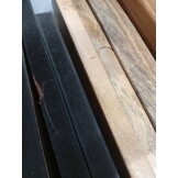 vidaXL Wastafelkast 62x34x58 cm massief ruw mangohout