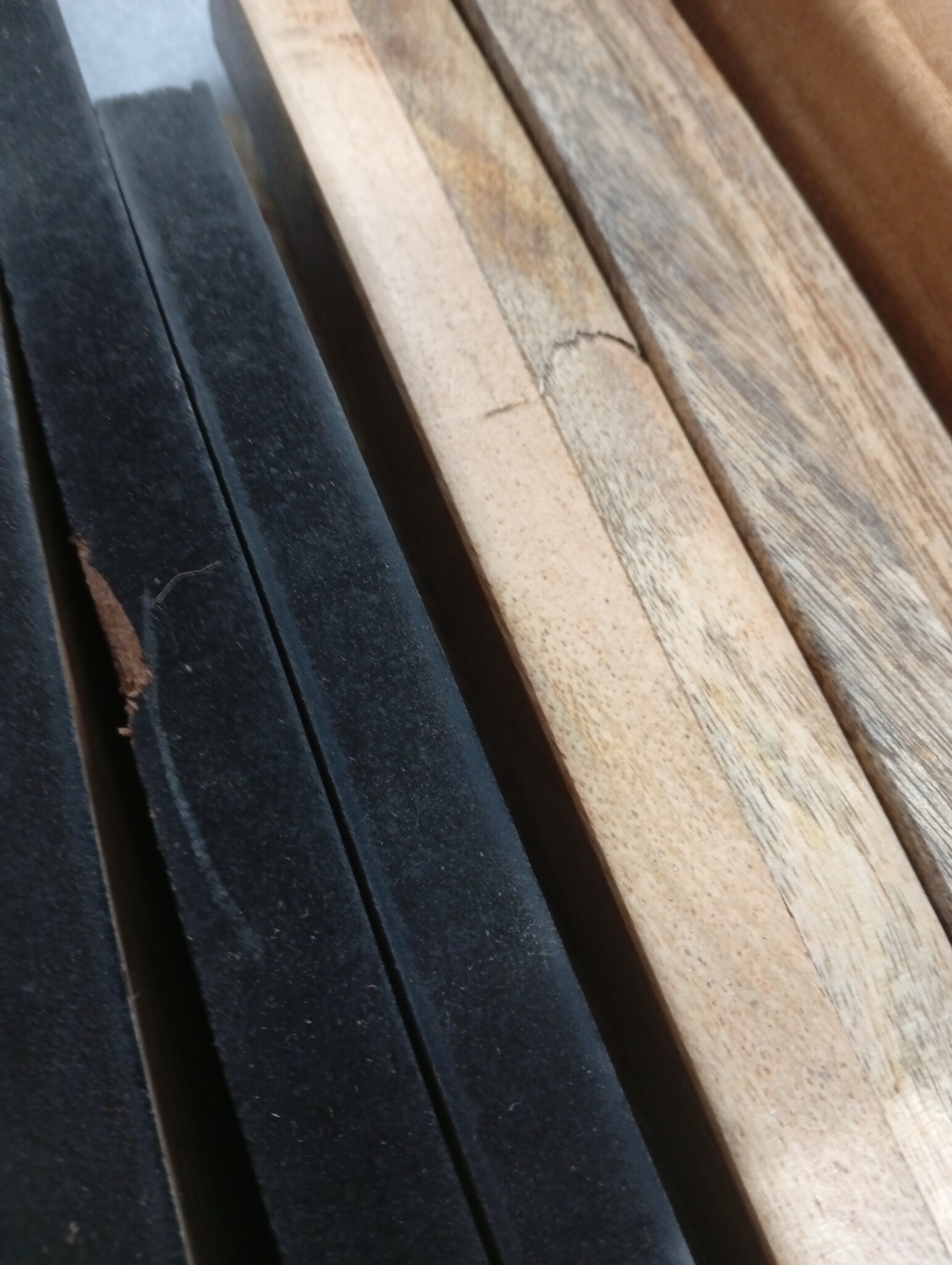vidaXL Wastafelkast 62x34x58 cm massief ruw mangohout