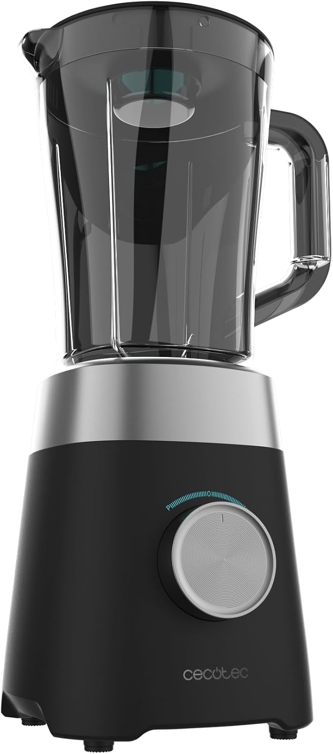 Cecotec Power Black Titanium 1300W Blender - 1.5 Liter - Wit