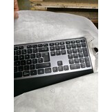 Toetsenbord K9100 Oplaadbaar | Draadloos Bluetooth voor meerdere apparaten PC laptop desktop | 3 niveaus achtergrondverlichting met polssteun (azerty)