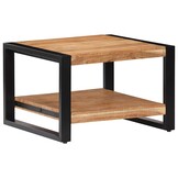 vidaXL Salontafel 60x60x40 cm massief acaciahout