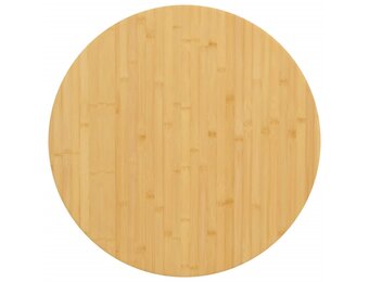 vidaXL Tafelblad Ø 60x2,5 cm bamboe