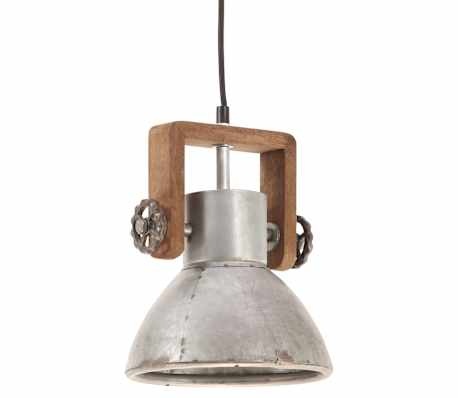 Industriële Hanglamp Zilverkleurig - 25W E27 - 19cm - 33% Korting