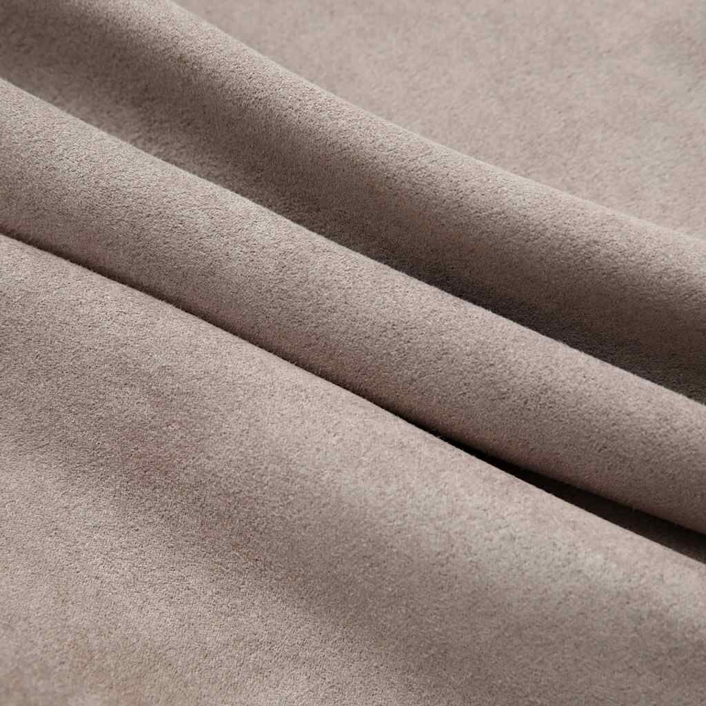 Verduisterende Gordijnen met Ringen 2 stuks 140x225 cm Taupe - 33% Korting