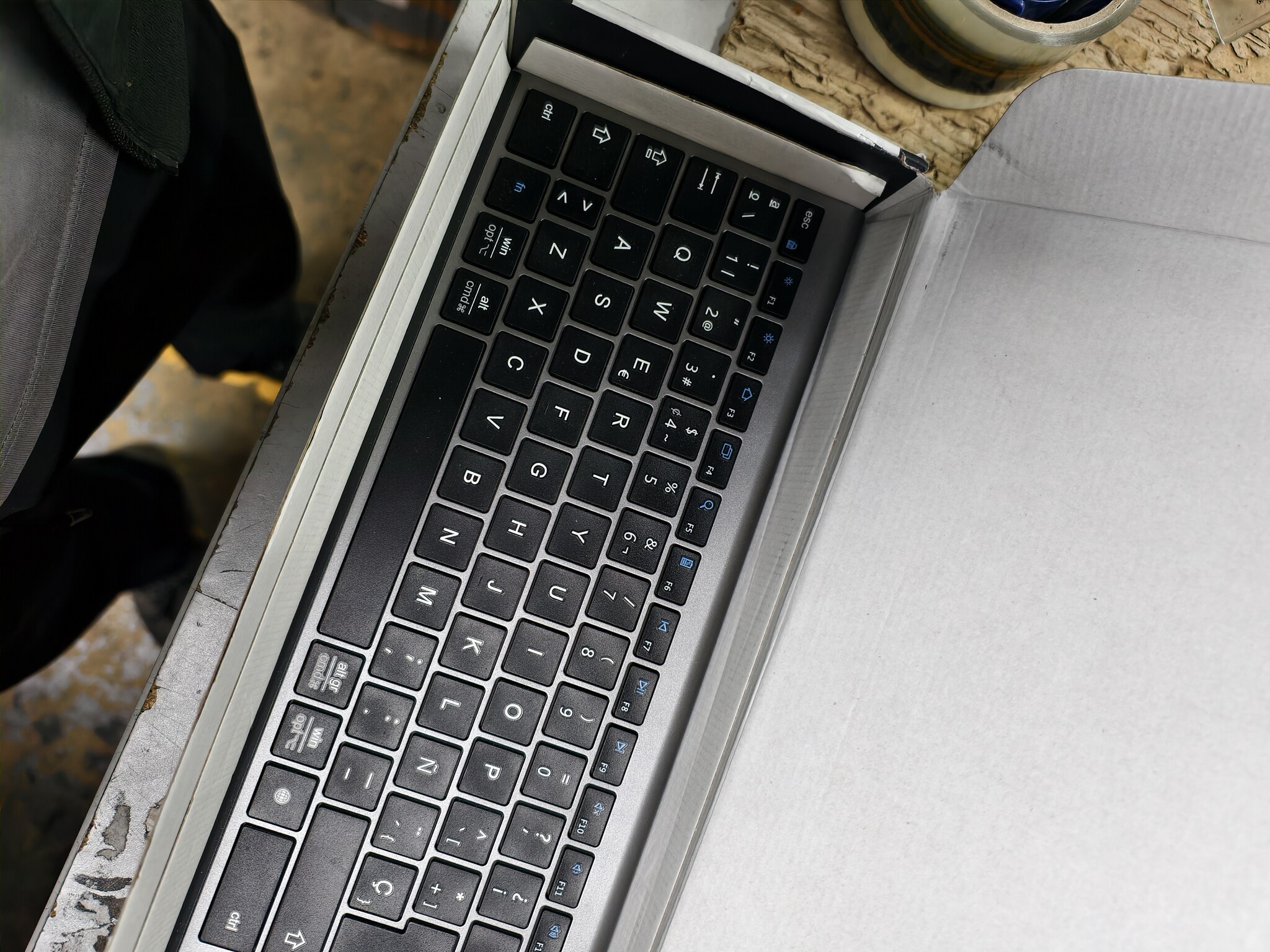 Draadloos Toetsenbord & Muis Set - QWERTY Grijs - 49% Korting
