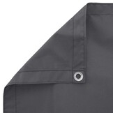 vidaXL Balkonscherm Oxford Textiel 75x600 cm Antraciet - 32% Korting