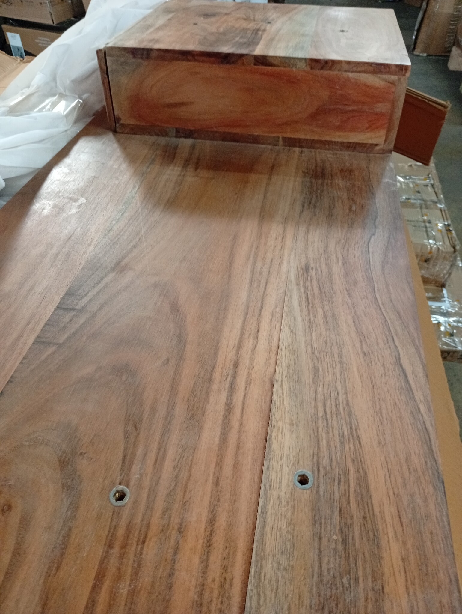 Schrijftafel Massief Acaciahout 110x50x76 cm - 59% Korting