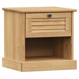 Grenenhouten Nachtkastje VIGO 42x35x42 cm - 34% Korting