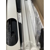 vidaXL Tuinkast 65x37x165 cm polypropeen grijs en zwart