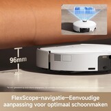 Robotstofzuiger & Dweil Z60 Ultra Wit - 26.000 Pa, 55% korting