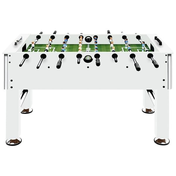 vidaXL Voetbaltafel 60 kg 140x74,5x87,5 cm staal wit