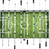 vidaXL Voetbaltafel 60 kg 140x74,5x87,5 cm staal wit