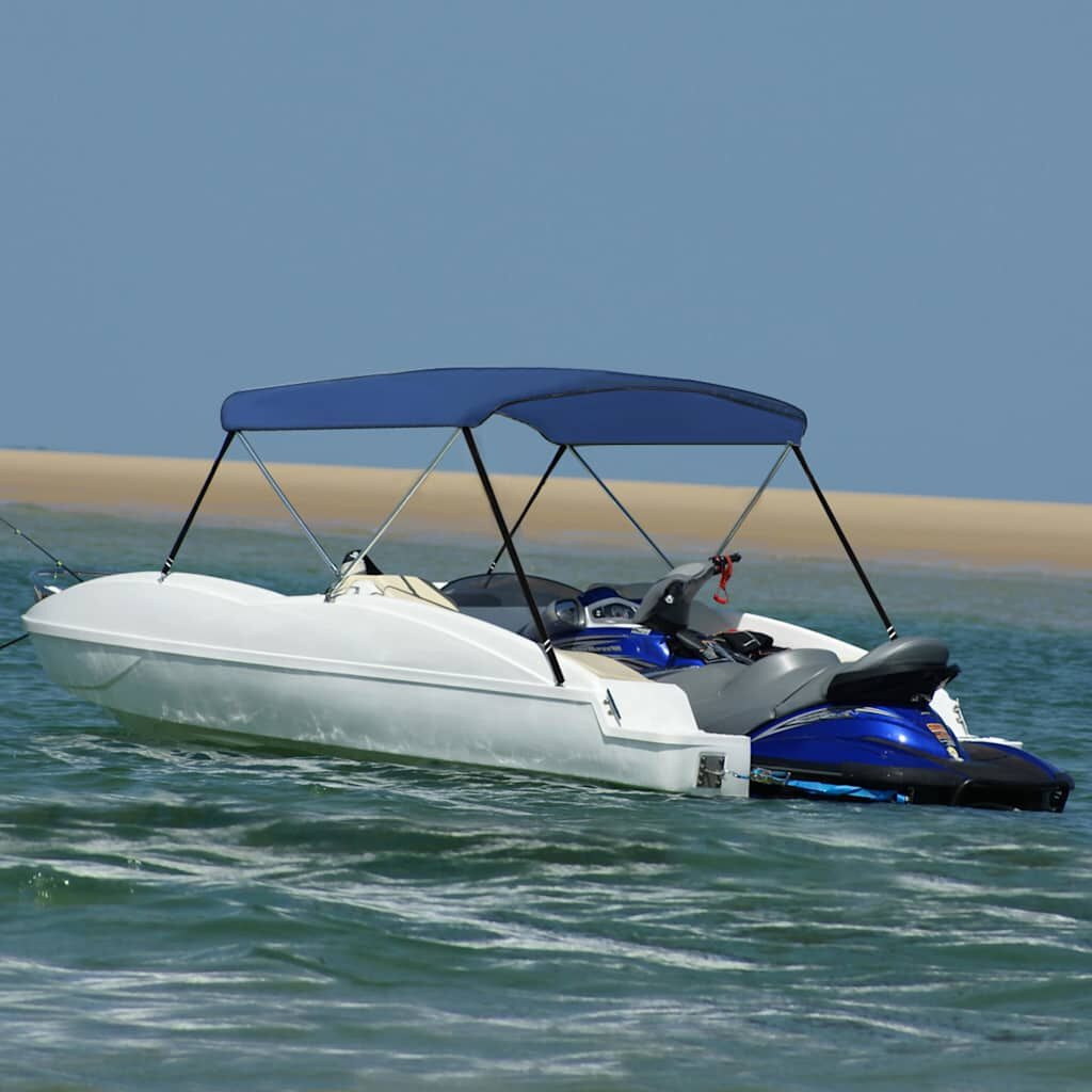 Biminitop Bootluifel 180x150 cm Marineblauw - 34% Korting!