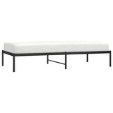 vidaXL Bedframe Metaal Zwart 90x190 cm - 34% Korting