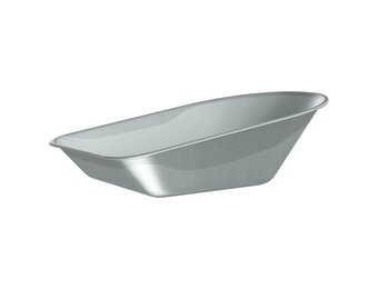 Vervangbare Kruiwagenbak (Zilver, 90x63x28 cm) - 53% Korting!