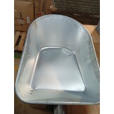 Vervangbare Kruiwagenbak (Zilver, 90x63x28 cm) - 53% Korting!