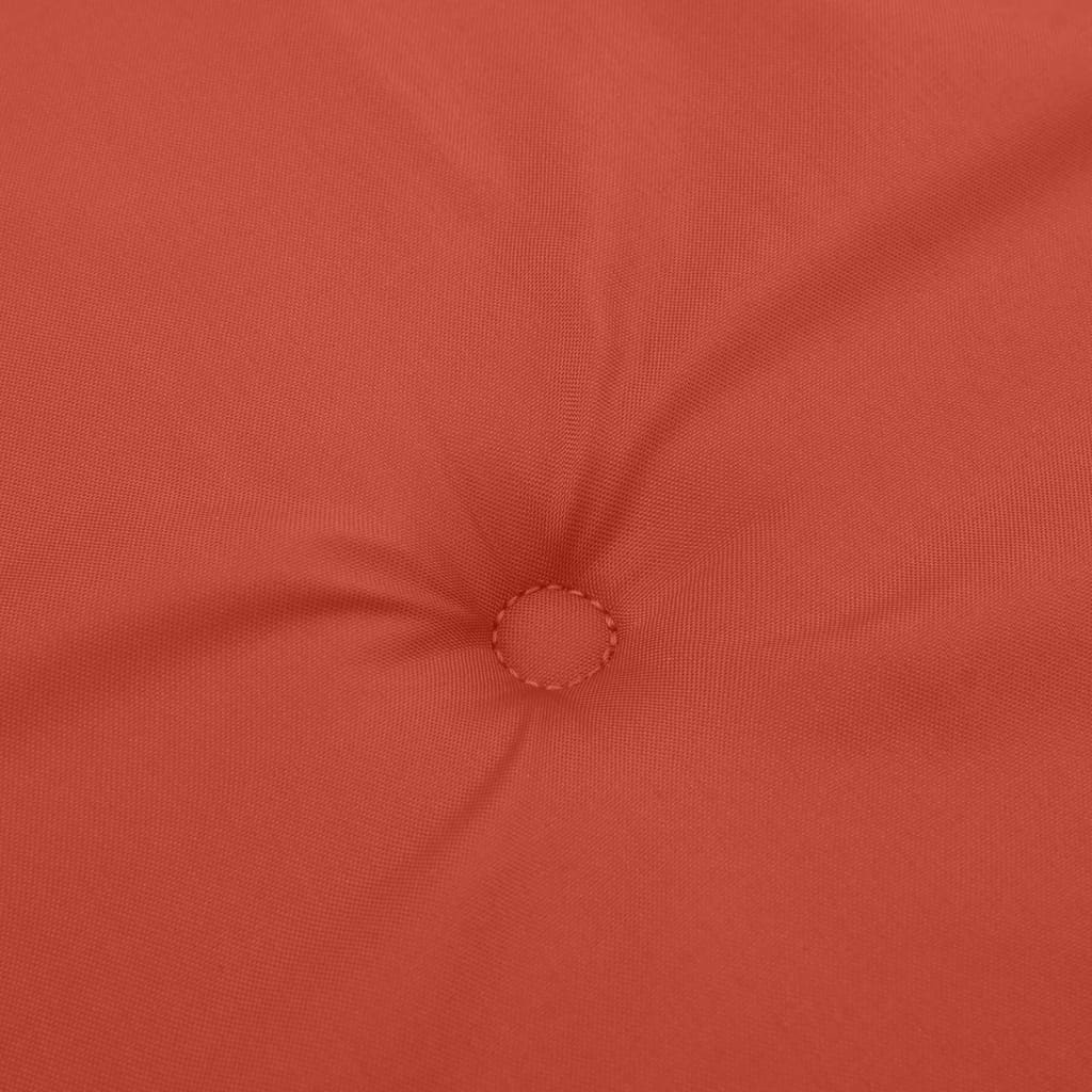 4x Stoelkussen Gemêleerd Rood 100x50x4 cm - 34% Korting