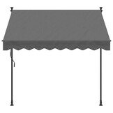 Uittrekbare Luifel Antraciet 200x150 cm - 34% Korting!
