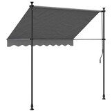 Uittrekbare Luifel Antraciet 200x150 cm - 34% Korting!